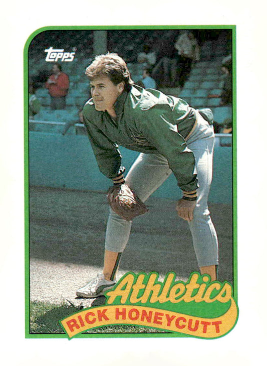 1989 Topps #328 Rick Honeycutt