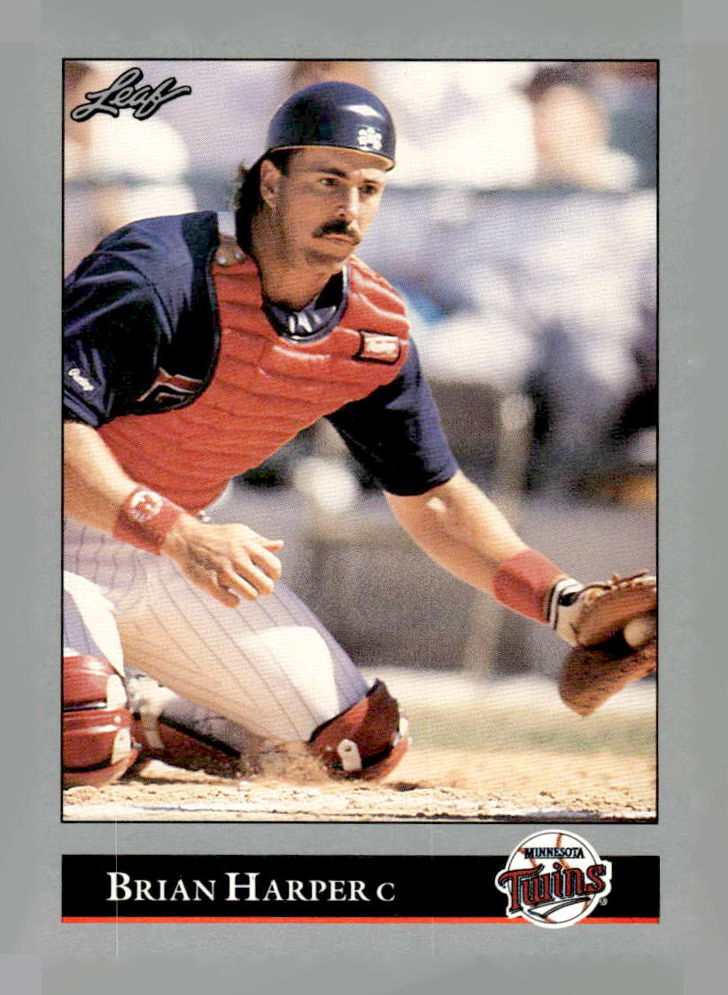 1992 Leaf #131 Brian Harper