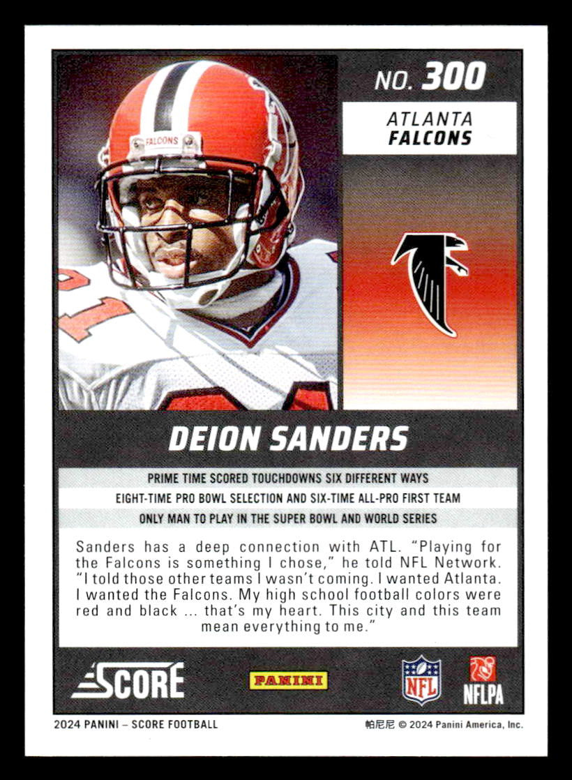 2024 Score #300 Deion Sanders