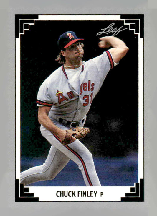 1991 Leaf #45 Chuck Finley