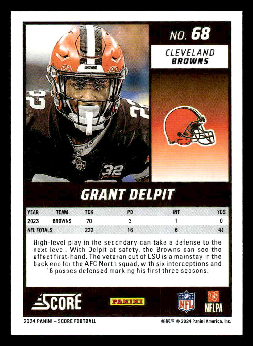 2024 Score #68 Grant Delpit