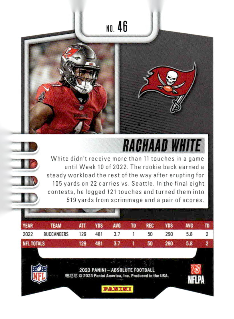 2023 Panini Absolute #46 Rachaad White Retail