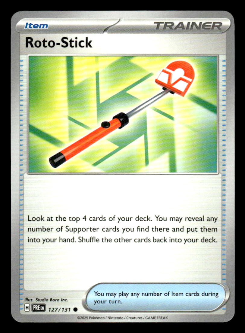 SV: Prismatic Evolutions #127/131 Roto-Stick Common