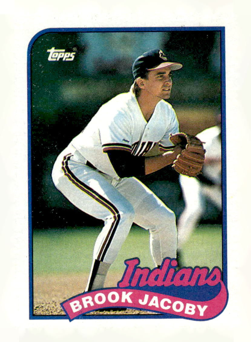 1989 Topps #739 Brook Jacoby