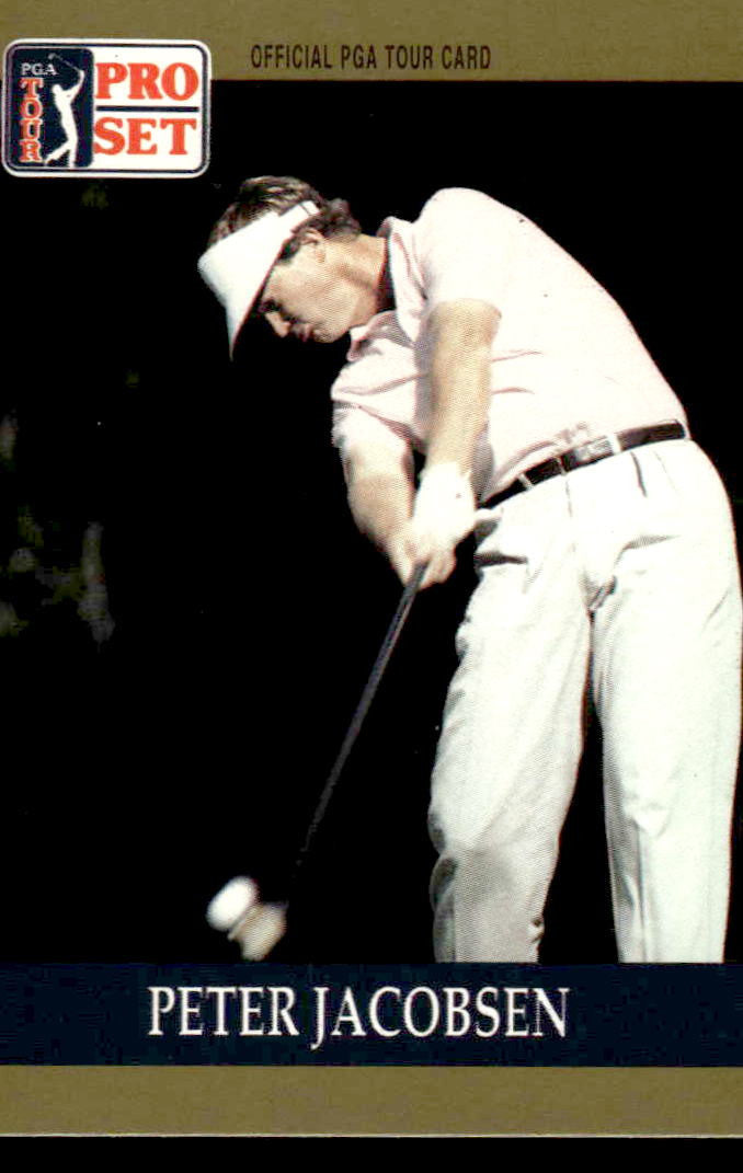 1990 Pro Set PGA Tour #19 Peter Jacobsen