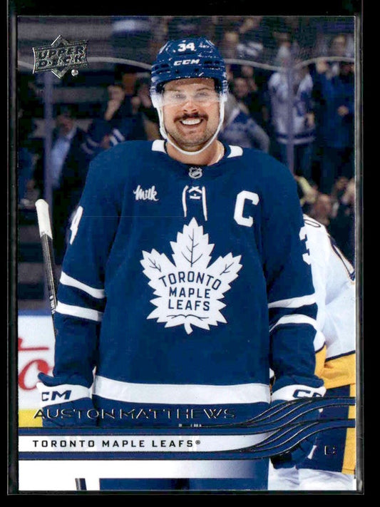 2025-26 Upper Deck #161 Auston Matthews