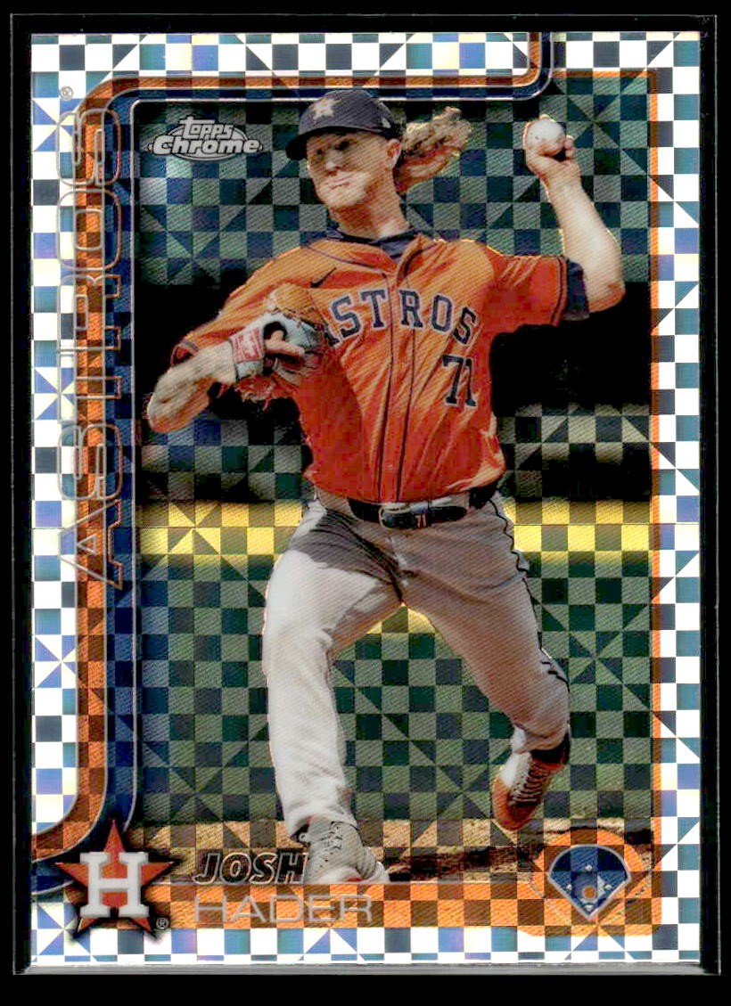 2025 Topps Chrome #295 Josh Hader X-Fractors