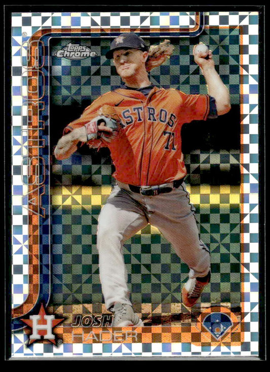 2025 Topps Chrome #295 Josh Hader X-Fractors