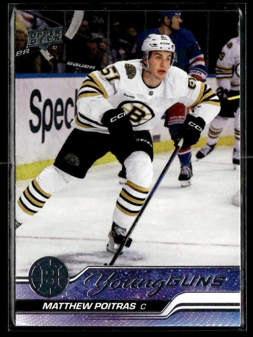 2023-24 Upper Deck #478 Matthew Poitras