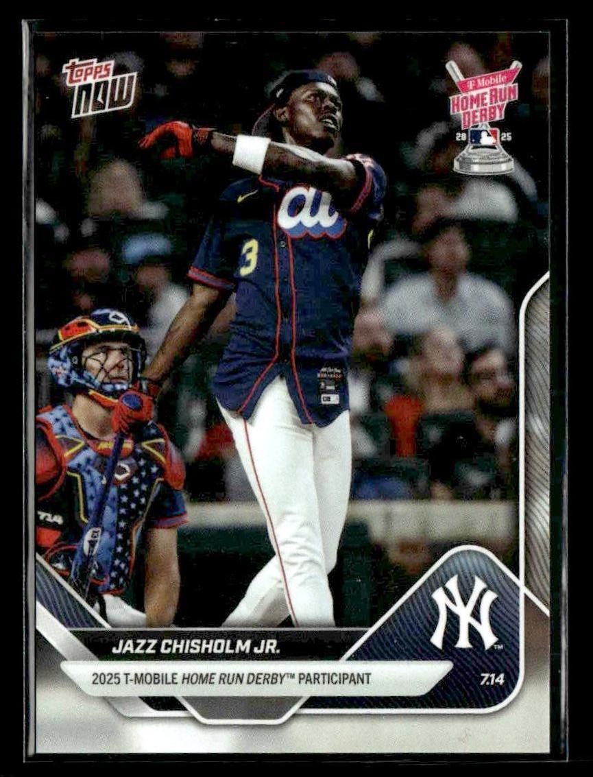 2025 Topps Now Home Run Derby #HRD-6 Jazz Chisholm Jr.