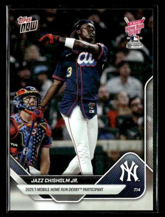 2025 Topps Now Home Run Derby #HRD-6 Jazz Chisholm Jr.