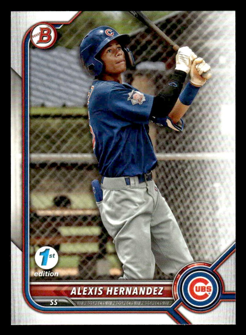 2022 Bowman Draft 1st Edition #BD-173 Alexis Hernandez