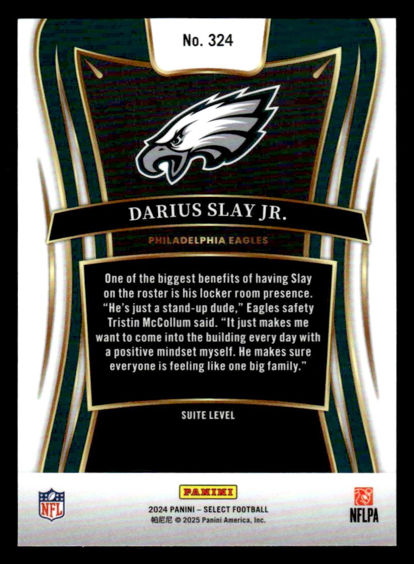 2024 Panini Select #324 Darius Slay Jr.