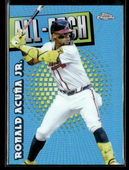 2025 Topps Chrome #CAE-8 Ronald Acuna Jr. Chrome All-Etch