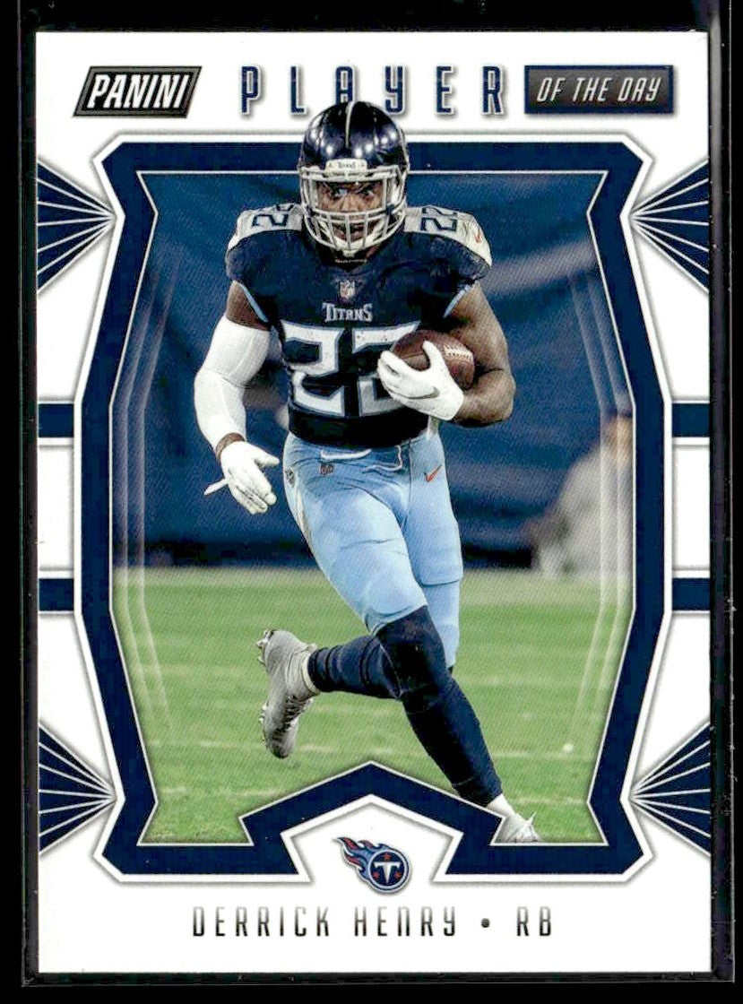 2019 Panini Player of the Day #31 Derrick Henry