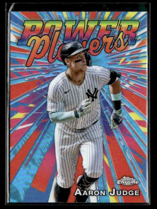2025 Topps Chrome #PP-1 Aaron Judge Power Players