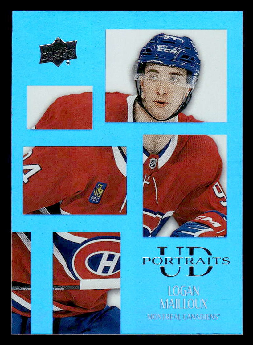 2024-25 Upper Deck #P-45 Logan Mailloux UD Portraits