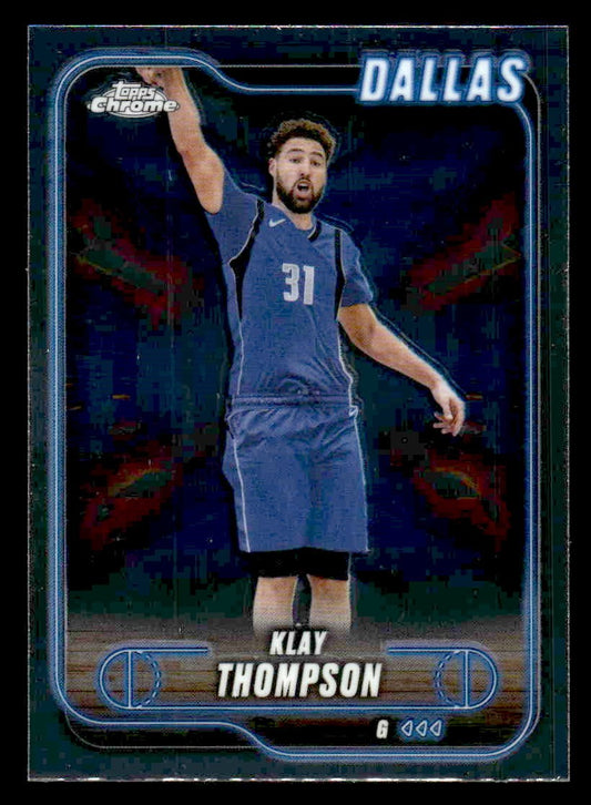 2025 Topps Chrome #178 Klay Thompson