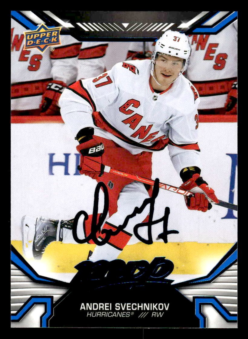 2022-23 Upper Deck MVP #15 Andrei Svechnikov Blue Script