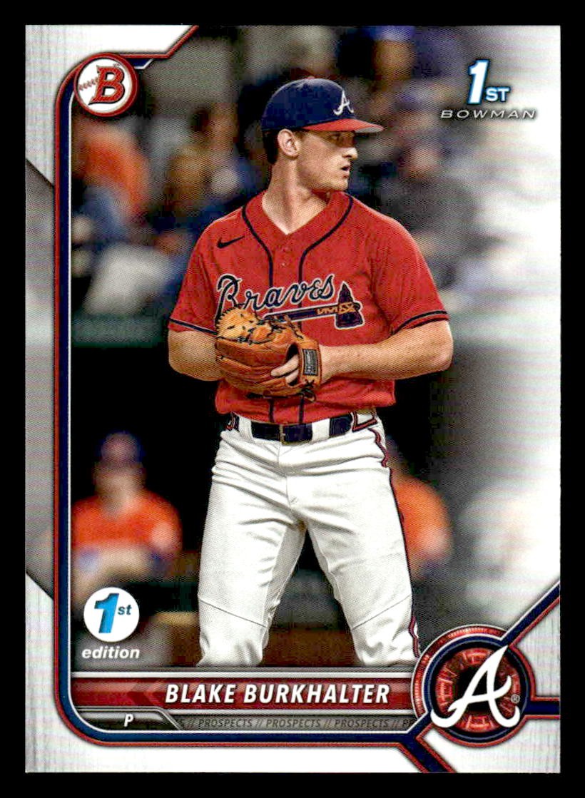 2022 Bowman Draft 1st Edition #BD-10 Blake Burkhalter