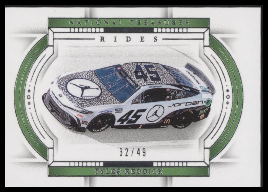 2024 Panini National Treasures #65 Tyler Reddick #/49