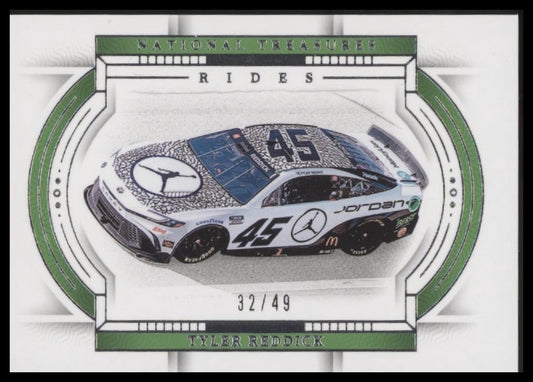 2024 Panini National Treasures #65 Tyler Reddick #/49