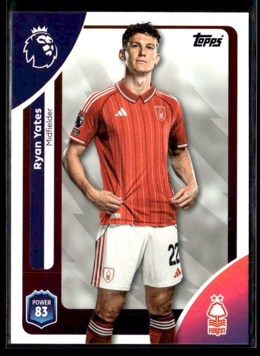 2025-26 Topps Premier League #242 Ryan Yates