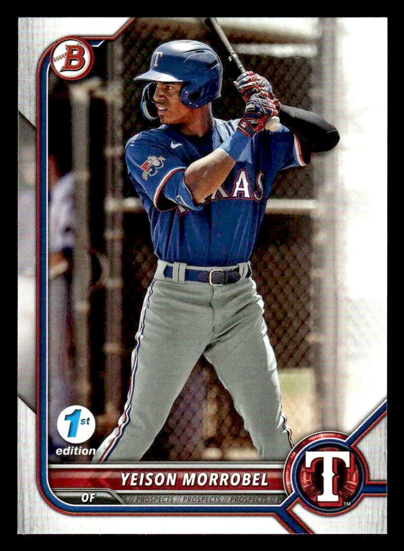2022 Bowman Draft 1st Edition #BD-58 Yeison Morrobel