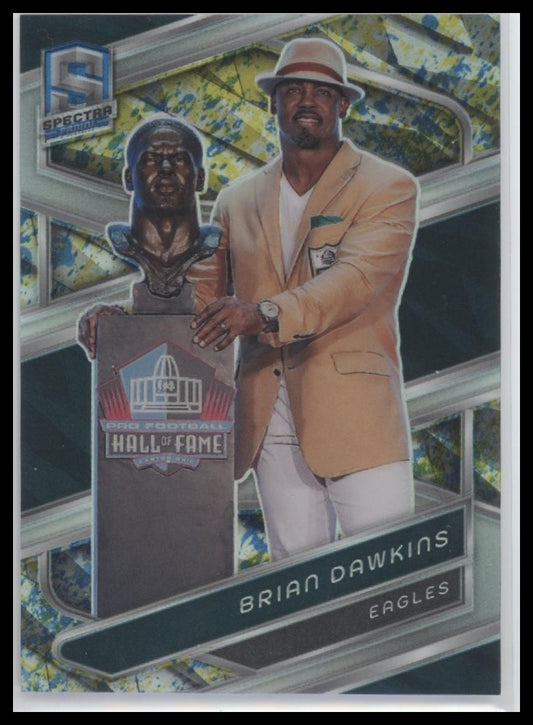 2024 Panini Spectra #103 Brian Dawkins Neon Splatter #/8
