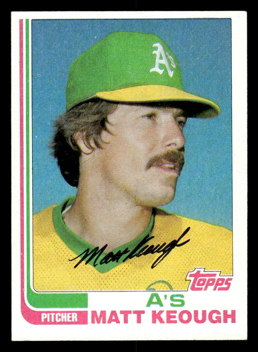 1982 Topps #87 Matt Keough