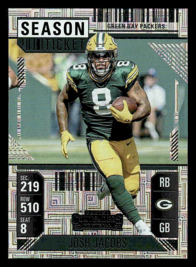 2024 Panini Contenders Football Mojo #35 Josh Jacobs