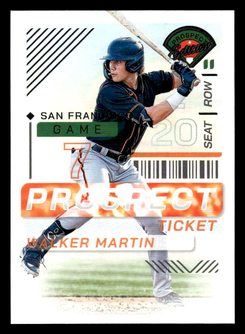 2024 Panini Prospect Edition #121 Walker Martin