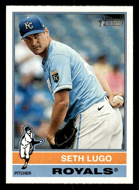 2025 Topps Heritage #312 Seth Lugo