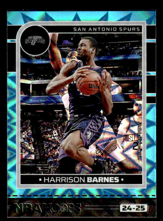 2024-25 Hoops #48 Harrison Barnes Teal Explosion