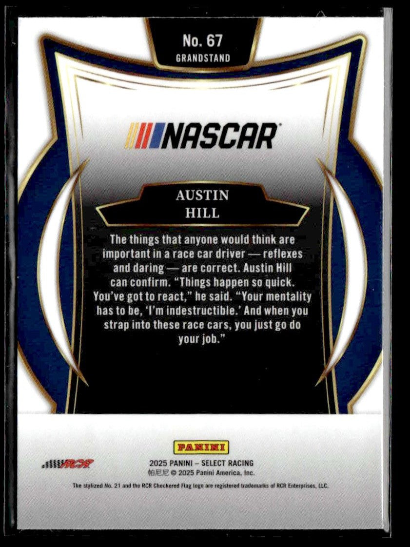 2025 Panini Select #67 Austin Hill