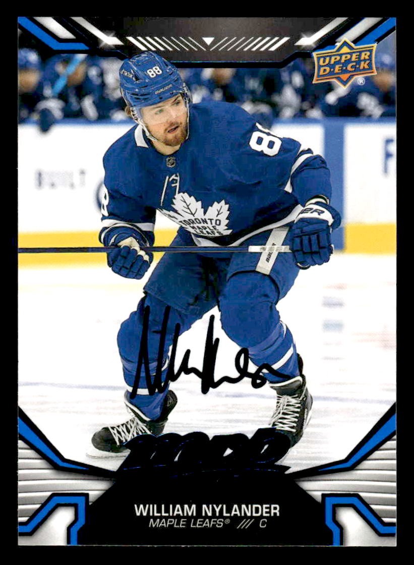 2022-23 Upper Deck MVP #34 William Nylander Blue Script