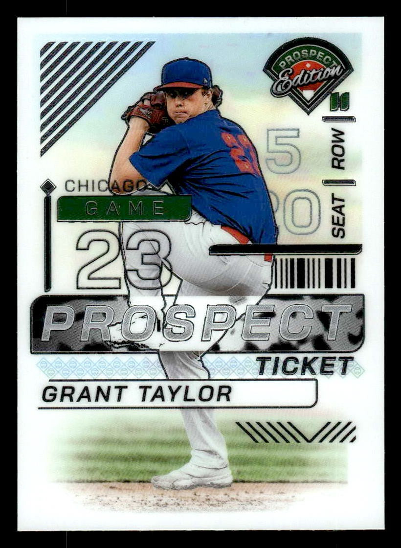 2024 Panini Prospect Edition #56 Grant Taylor Holo