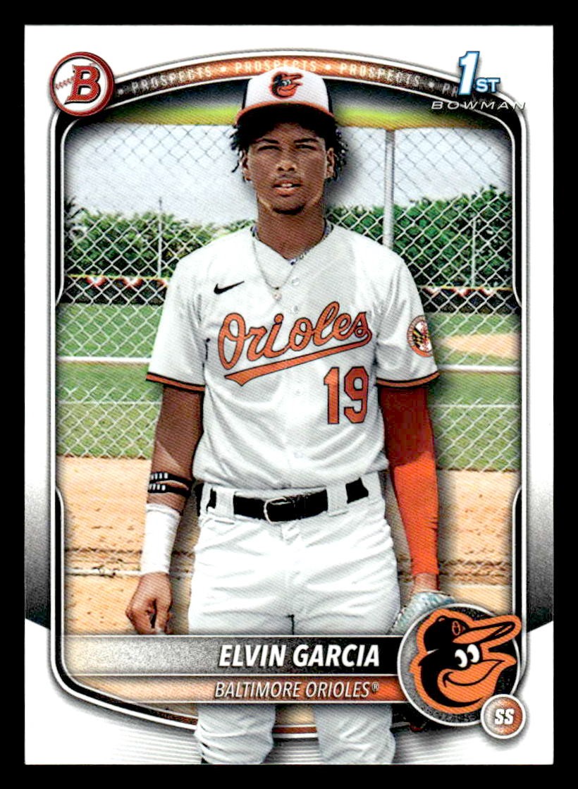 2025 Bowman #BP-124 Elvin Garcia Prospects
