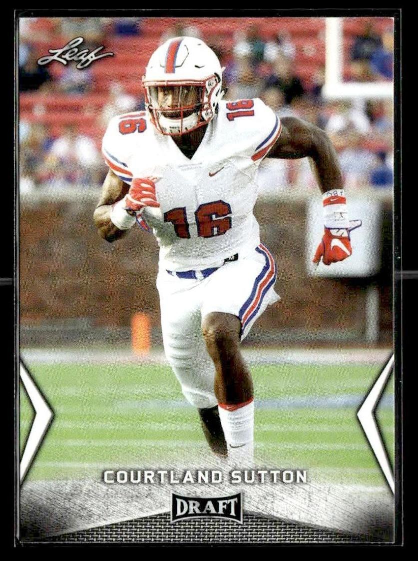 2018 Leaf Draft #12 Courtland Sutton
