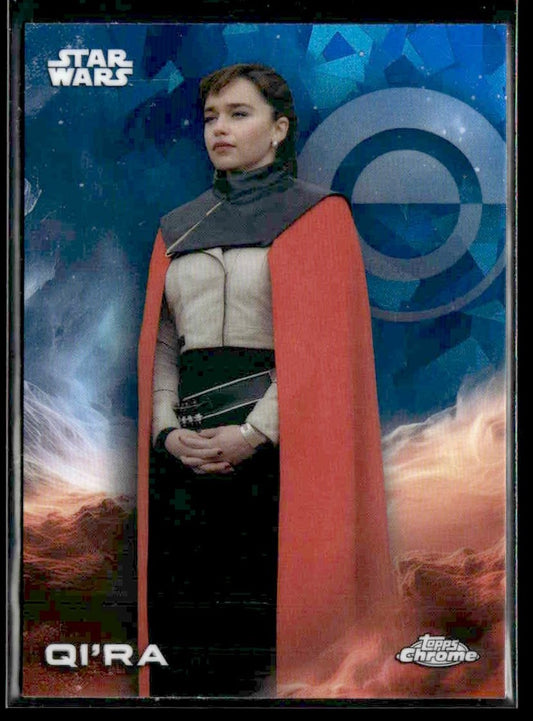 🌟 Qi'ra — 2025 Topps Chrome Sapphire Edition Star Wars #150 🌟