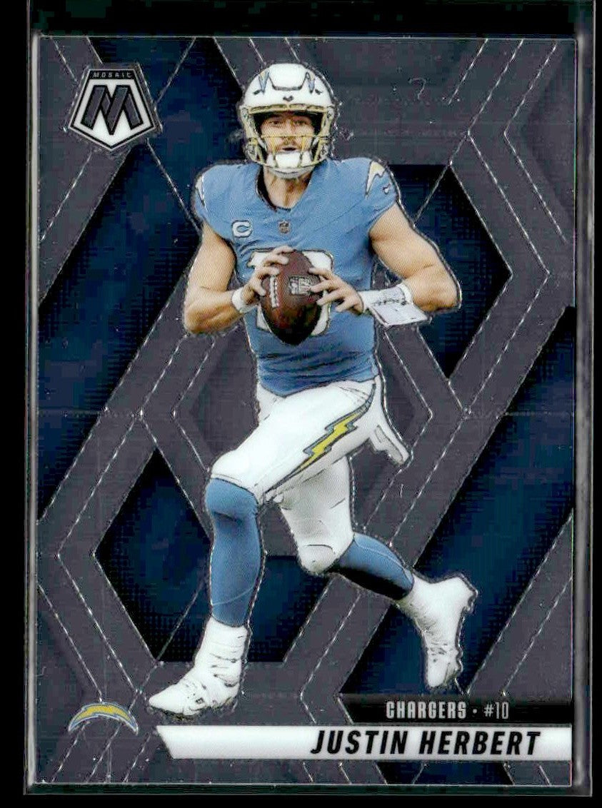 2025 Panini Mosaic #80 Justin Herbert
