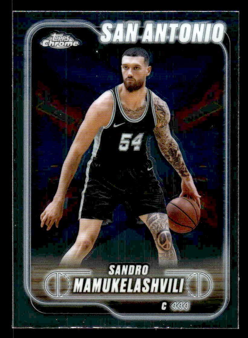 2024-25 Topps Chrome #186 Sandro Mamukelashvili