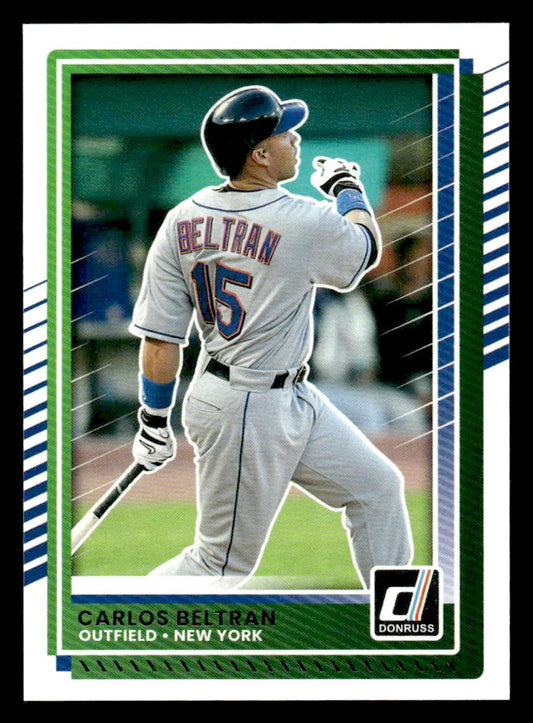 2025 Donruss #4 Carlos Beltran