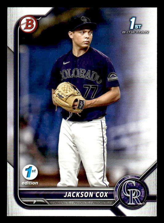 2022 Bowman Draft 1st Edition #BD-174 Jackson Cox