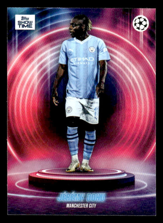 2023-24 Topps Showtime UEFA Club Competitions #NNO Jérémy Doku