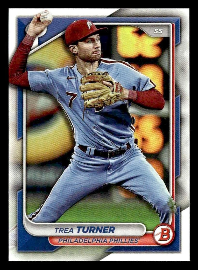 2024 Bowman #4 Trea Turner