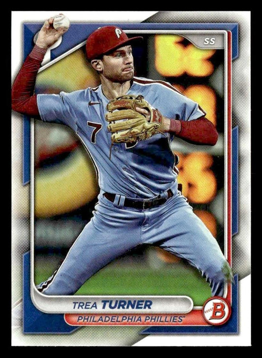 2024 Bowman #4 Trea Turner