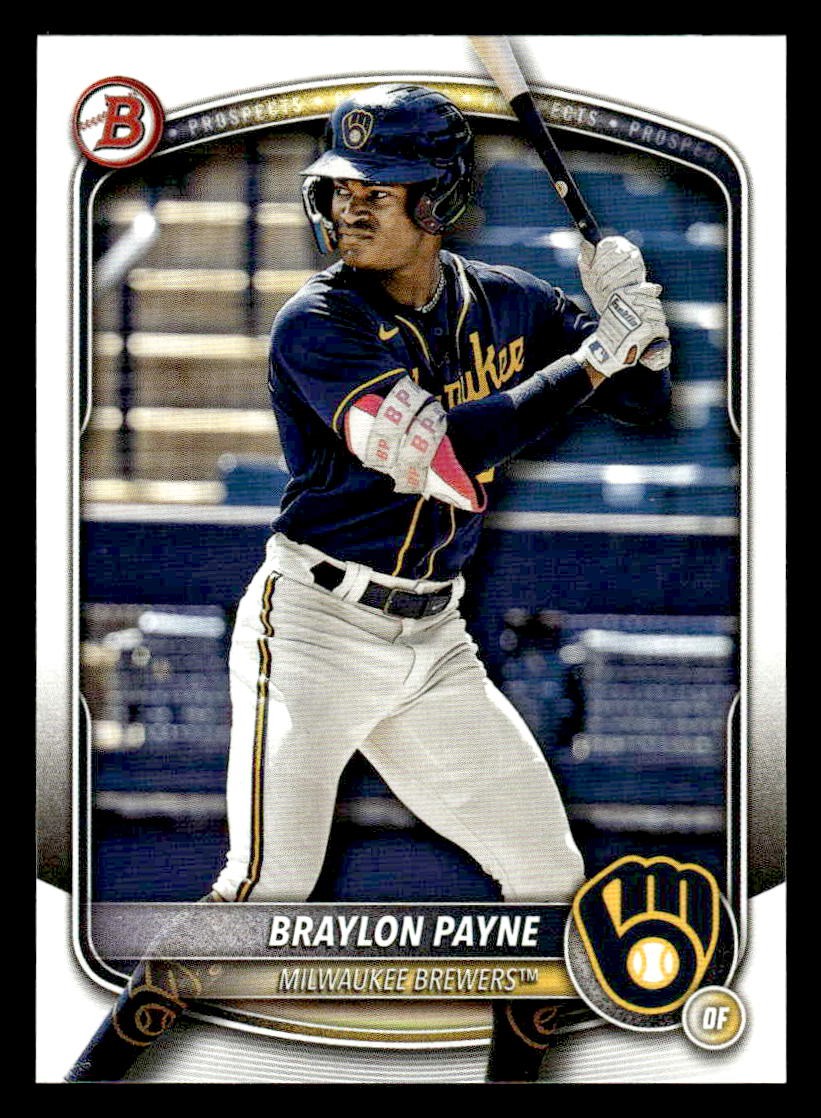 2025 Bowman #BP-148 Braylon Payne Prospects