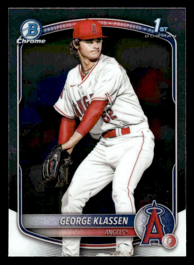 2025 Bowman #BCP-63 George Klassen Chrome Prospects
