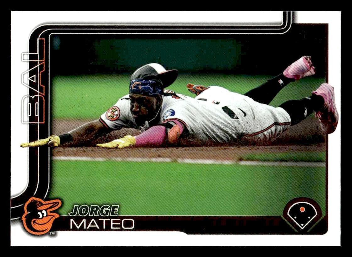 2025 Topps #484 Jorge Mateo